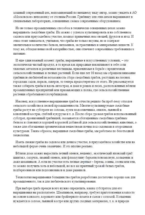 Грибницу для АО "Московское" выращивают в специальных лабораториях, оснащённых самым современным оборудованием