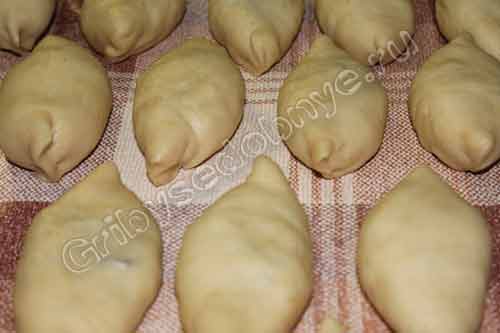 Пирожки с грибами