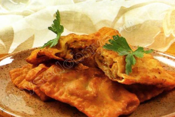 Рецепт приготовления кармашков с белыми грибами фото