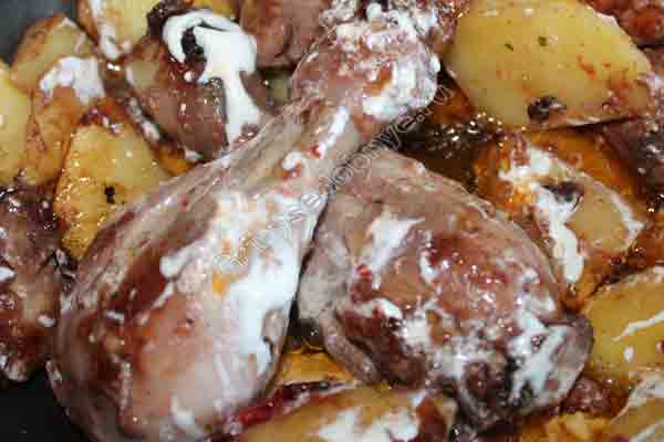 Малиновая курочка готова!